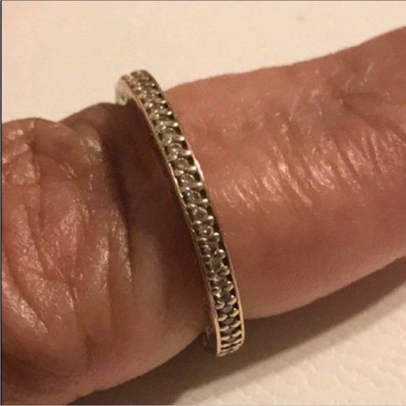 PANDORA “DIAMOND ETERNITY” RING - Picture 6 of 6